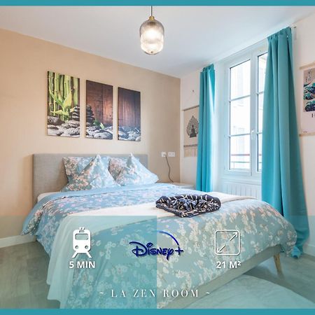Sweethost - La Zen Room - Studio Proche Gare & Disneyland Lagny-sur-Marne Exterior foto