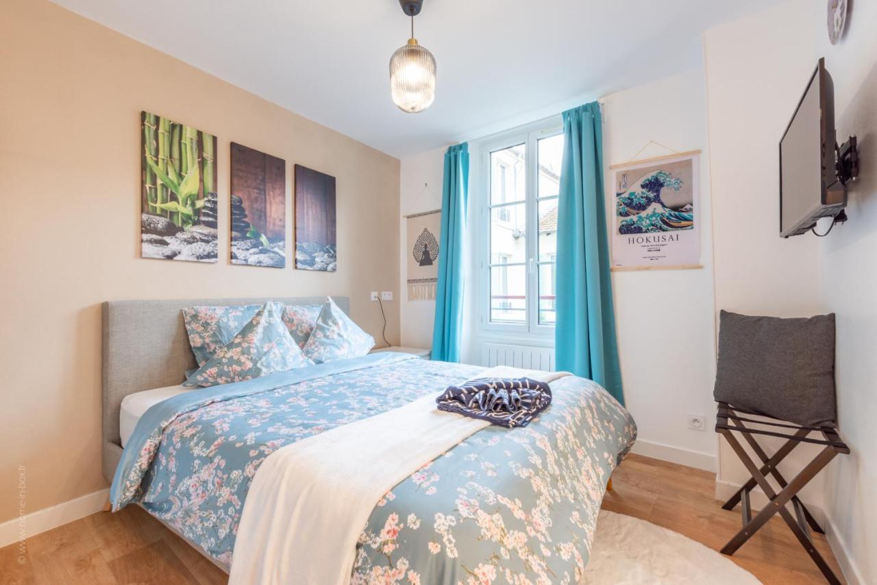 Sweethost - La Zen Room - Studio Proche Gare & Disneyland Lagny-sur-Marne Exterior foto